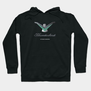 Thunderbird Emblem with Script Hoodie